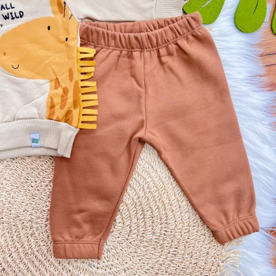 Conj. Casaco Stand Tall e Calça de Moletom - Areia